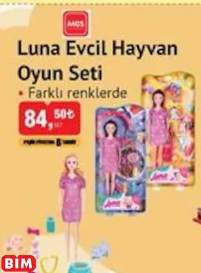 MGS LUNA EVCİL HAYVAN OYUN SETİ